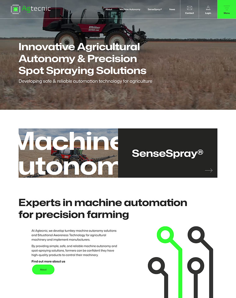 Agtecnic Website