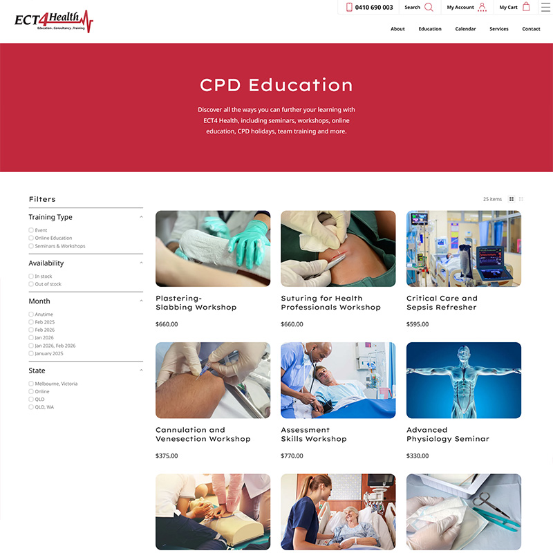 ECT4Health Website