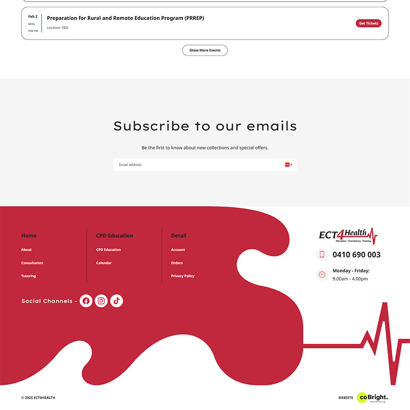 ECT4Health Website