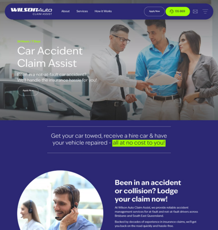 Wilson Auto Claim Assist New Website